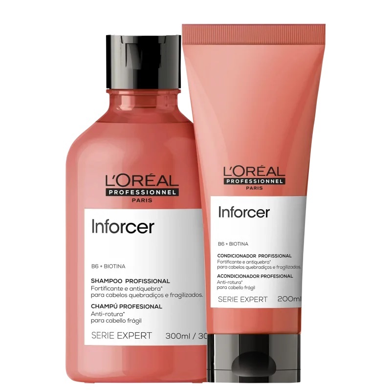 KIT LOREAL INFORCER SHAMPOO+CONDICIONADOR