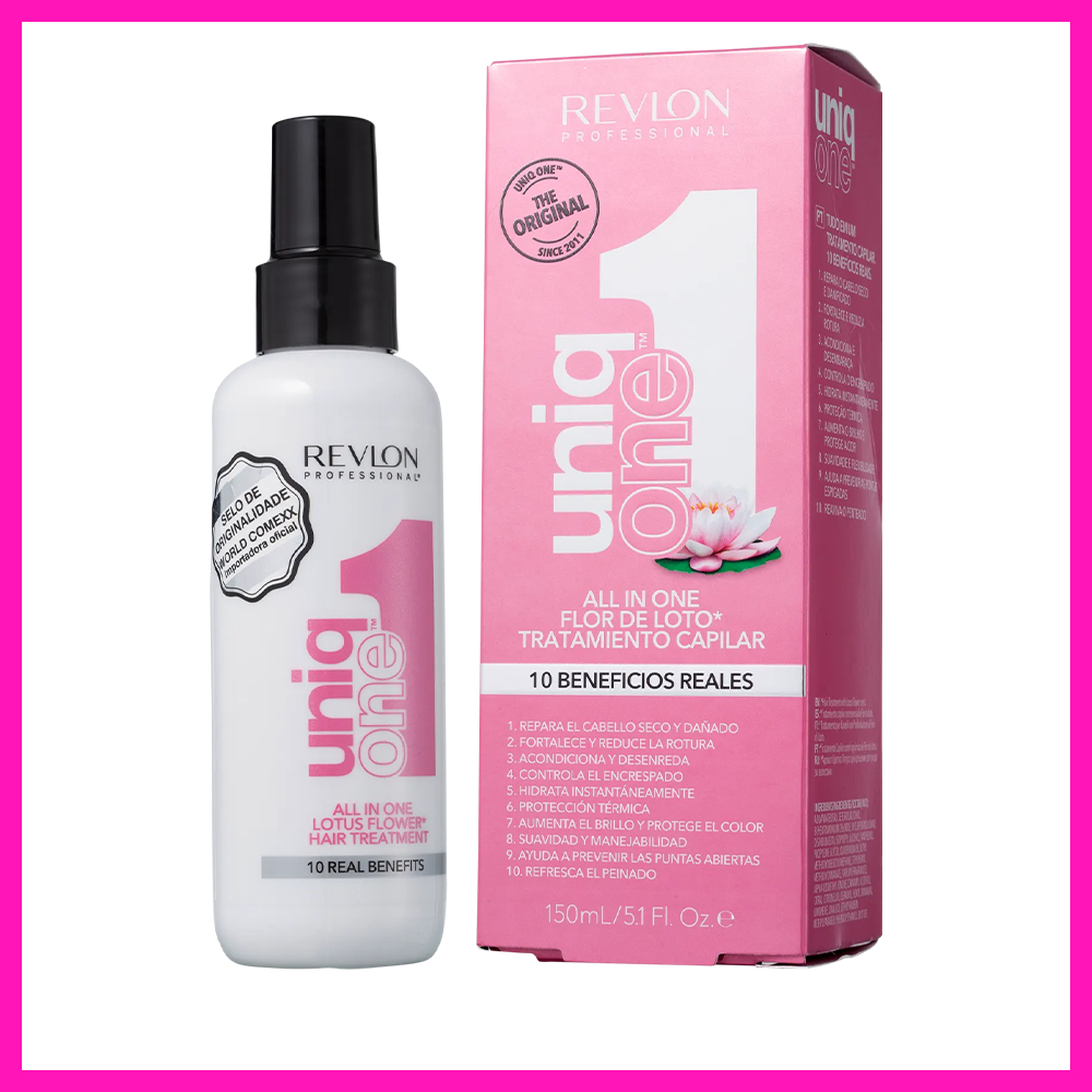 Revlon Uniq One Leave-In Lotus Flower 150ml (Indicado para todos tipos de cabelo) em Oferta na Shopee