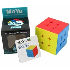 Cubo Mágico 3x3x3 Profissional Moyu Original Resistente