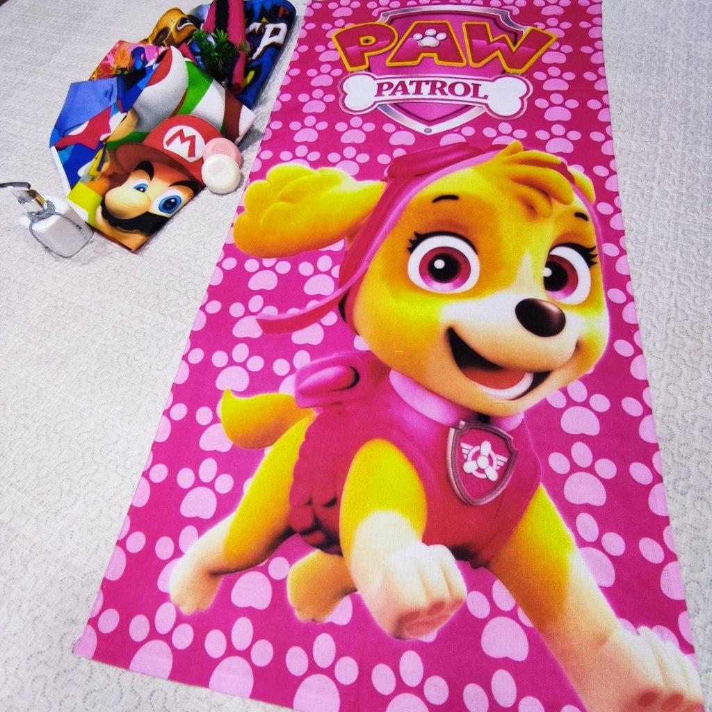 Toalha de Banho e Praia Estampadas Variadas Meninos e Meninas em Oferta na Shopee