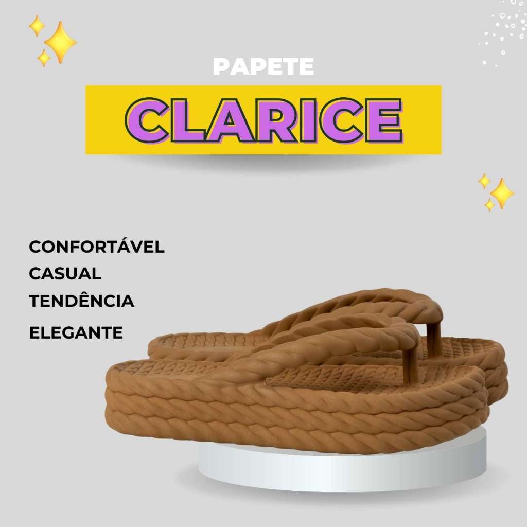 Tamanco Feminino Anabela Plataforma Nuvem Confortável Chinelo Dedo Papete