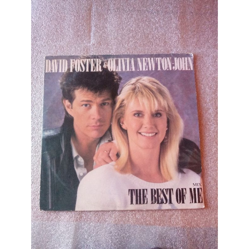 LP David Foster & Olivia Newton-John - The Best Of me  1986  DISCO MIX