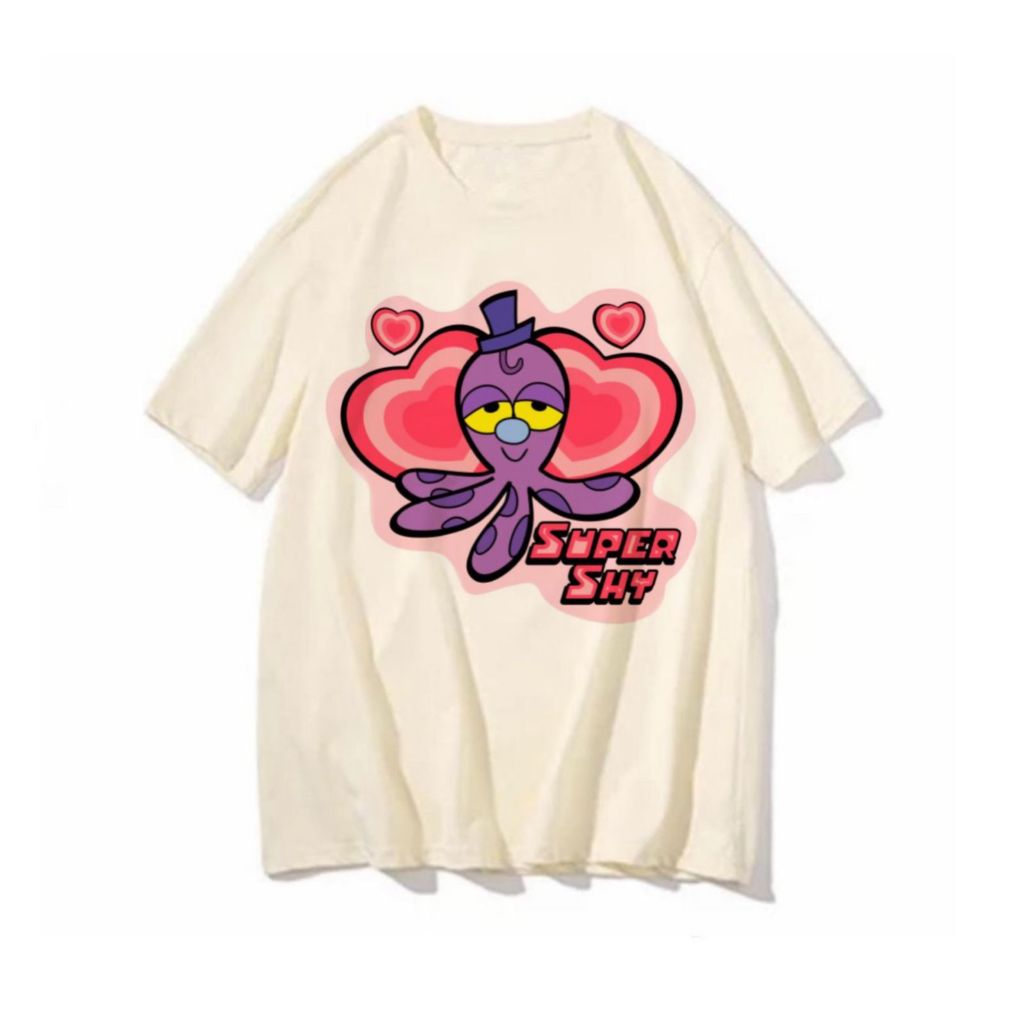 Camiseta Super Shy Blusa feminina masculina meninas super poderosas estampas divertidas camisa legais desenhos estampados