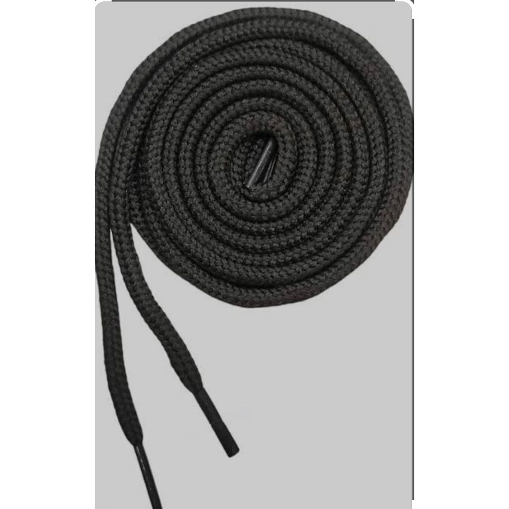 Cadarço Bboy Fat Lace Largo Grosso Branco Tênis 1,20 Cm 17 mm Largura Cores Branco e Preto