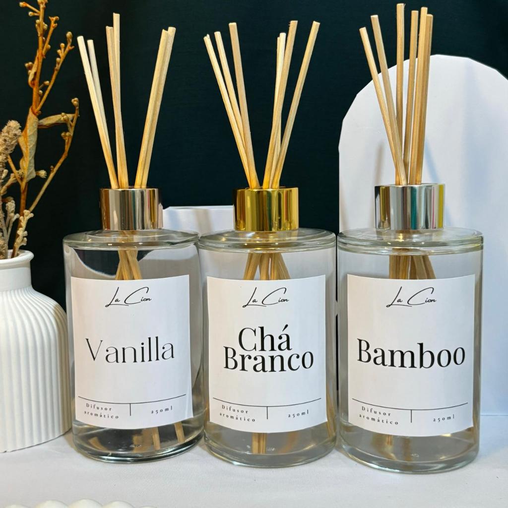 Difusor Aromático de Ambientes 250ml | Varetas em Oferta na Shopee