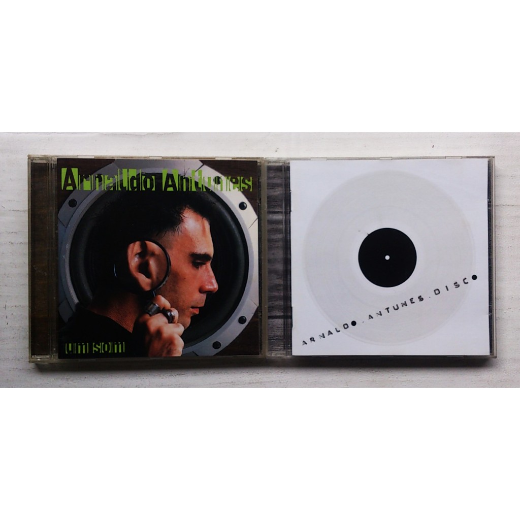 Cd Arnaldo Antunes - Um Som + Disco = São 2 Cds