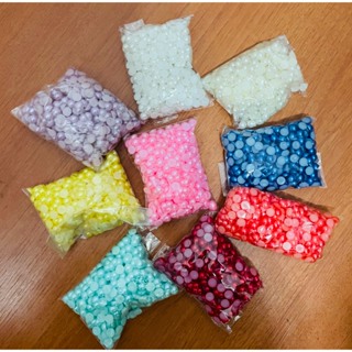 Meia pérola 8mm com 500 ou 1.000 peças várias cores! em Oferta na Shopee