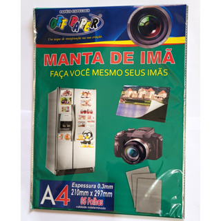 Manta de Imã A4 - 5 folhas  - Calendários, Geladeira -  OFF PAPER em Oferta na Shopee