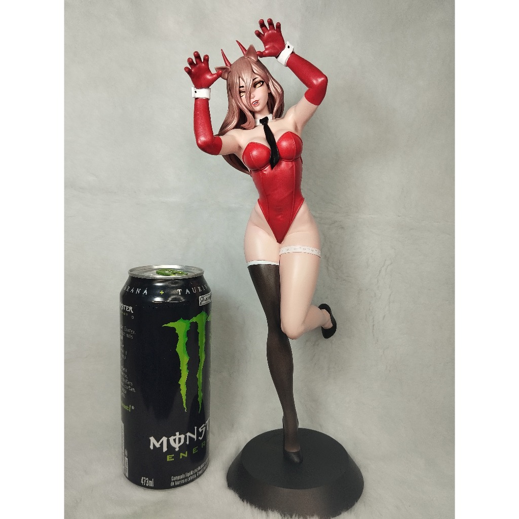 Action Figure Power 30cm - Chainsaw Man - Handmade Figure 1/6 Scale - Power Cat Version Original Anime Figure Statue