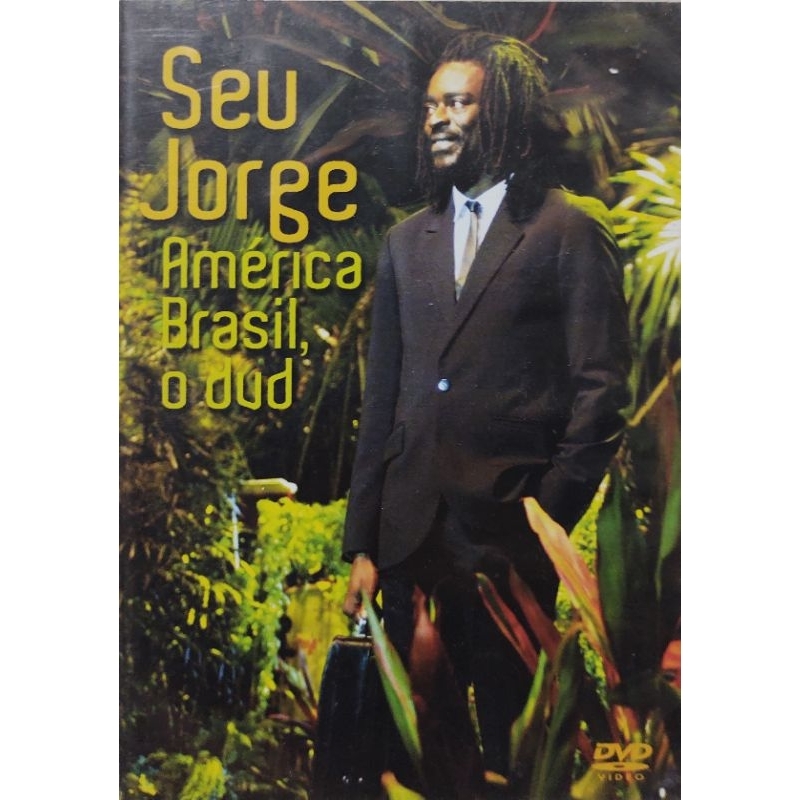 Dvd Seu Jorge América Brasil, o dvd Otimo Estado