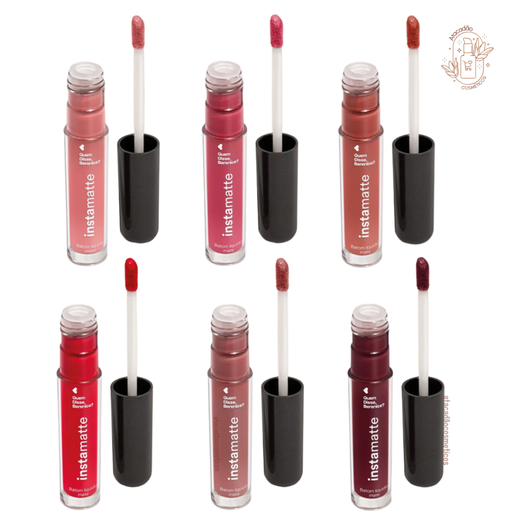Batom Líquido Instamatte Quem Disse, Berenice? 4ml - O Boticário