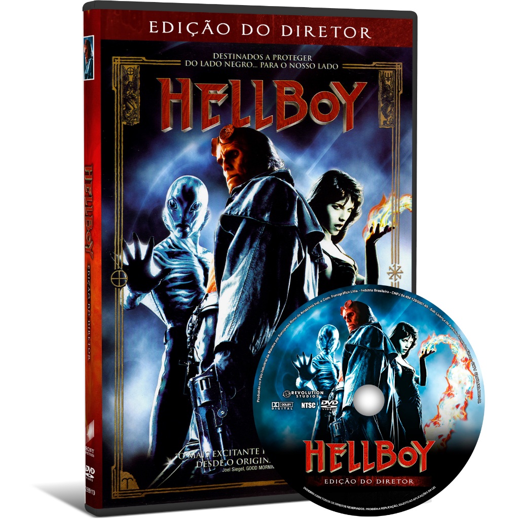 DVD Hellboy Edição do Diretor (2004)