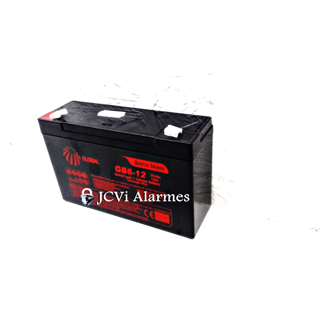 Bateria 6v 12ah Carro Bmw X6 Branca Rc El 6v - Bandeirante