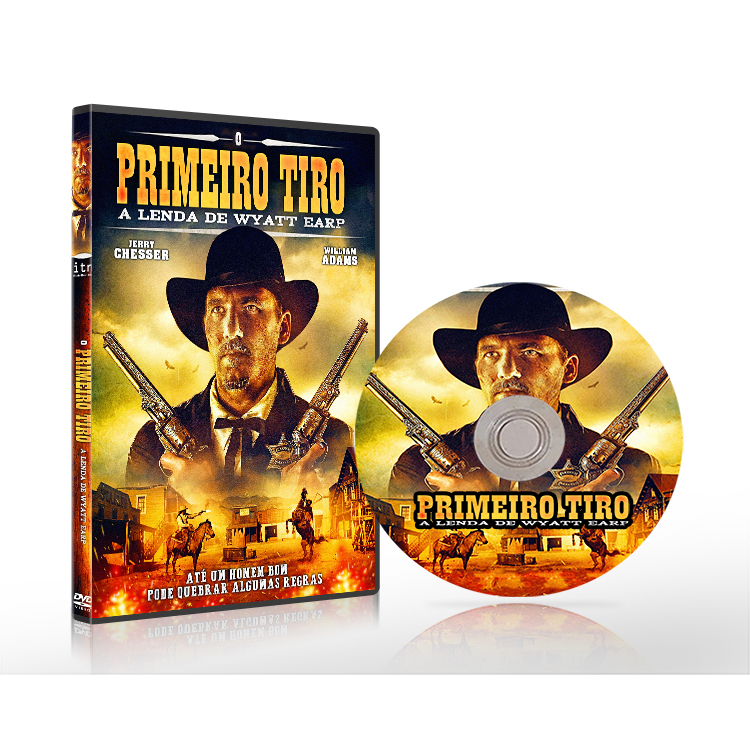 DVD O Primeiro Tiro - A Lenda de Wyatt Earp Dublado e Legendado (2019) - Excelente Qualidade