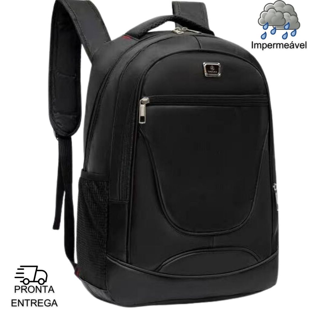 Mochila Mala Reforçada Notebook Impermeável Escolar Trabalho Resistente