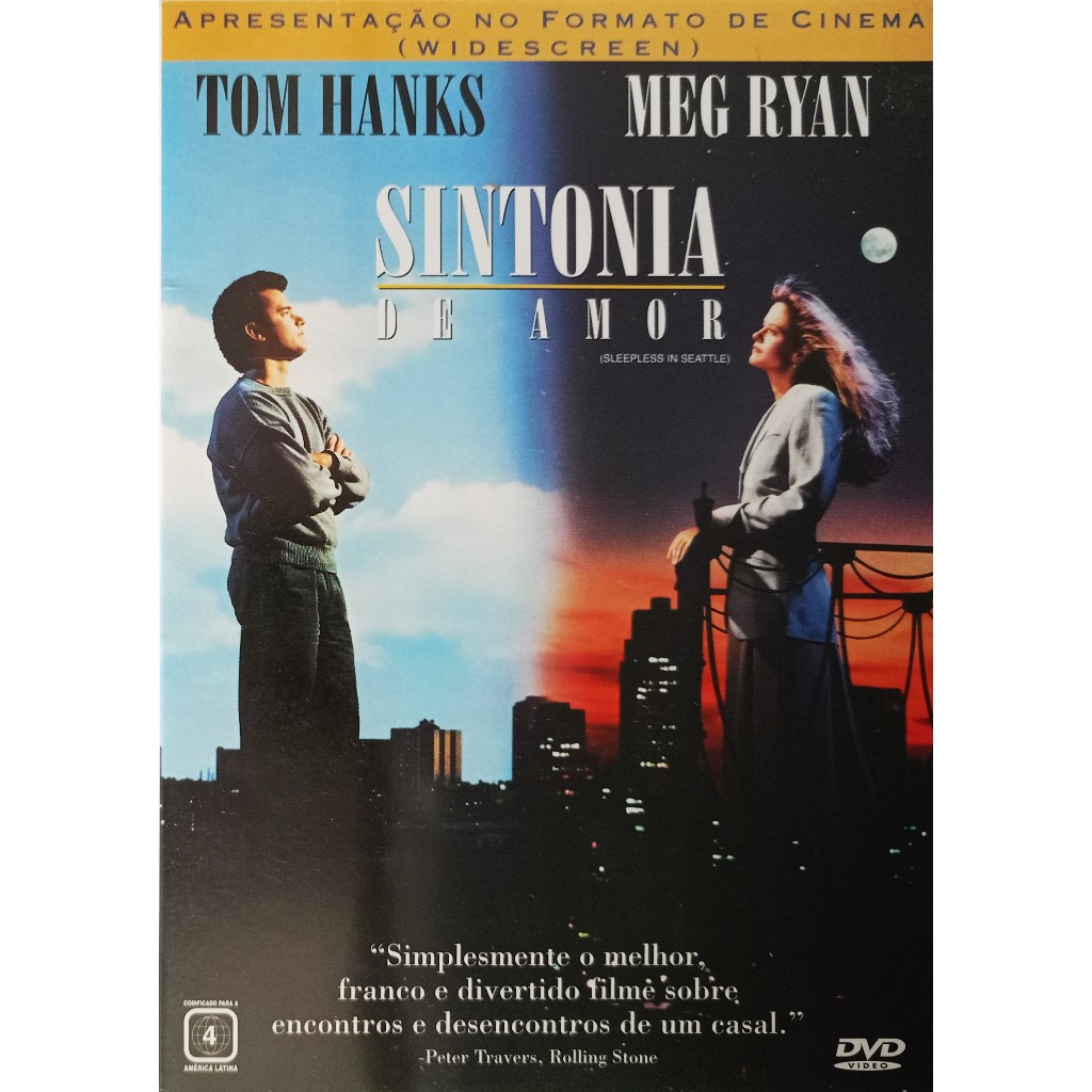 Dvd Sintonia De Amor - Tom Hanks - Meg Ryan - Excelente