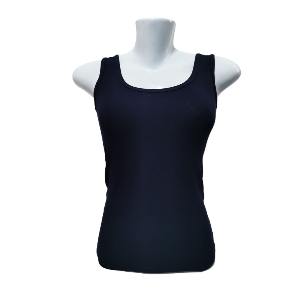 KIT DE REGATA FEMININA ALÇA LARGA DE VISCOLYCRA COM ELASTANO BASICA DIA DIA