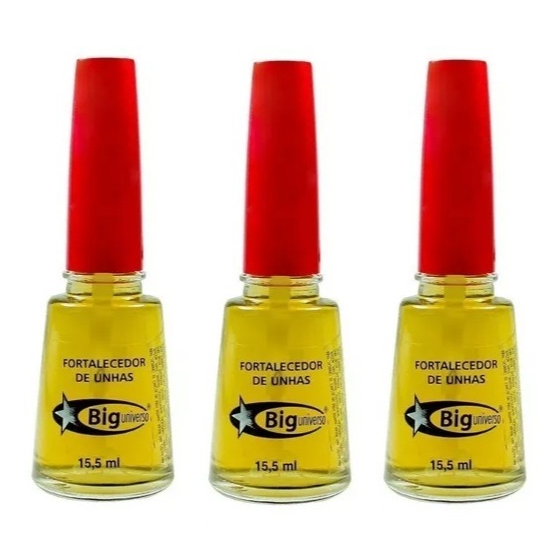 Kit 3 un Fortalecedor de Unhas Big Universo 15,5ml
