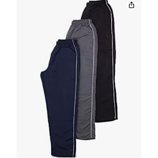 KIT 3 Calca Tactel Infantil Juvenil Com Listras e Bolso Traseiro em Oferta na Shopee