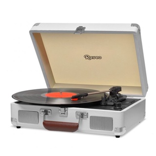 Vitrola Chrome Sand Raveo Sonetto, BLUETOOTH/USB, Bivolt - BRANCA em Oferta na Shopee
