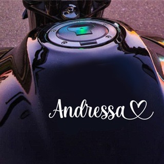 Adesivo Nome da Namorada com Coração para carro moto e caminhão Personalizado vinil adesivo em Oferta na Shopee