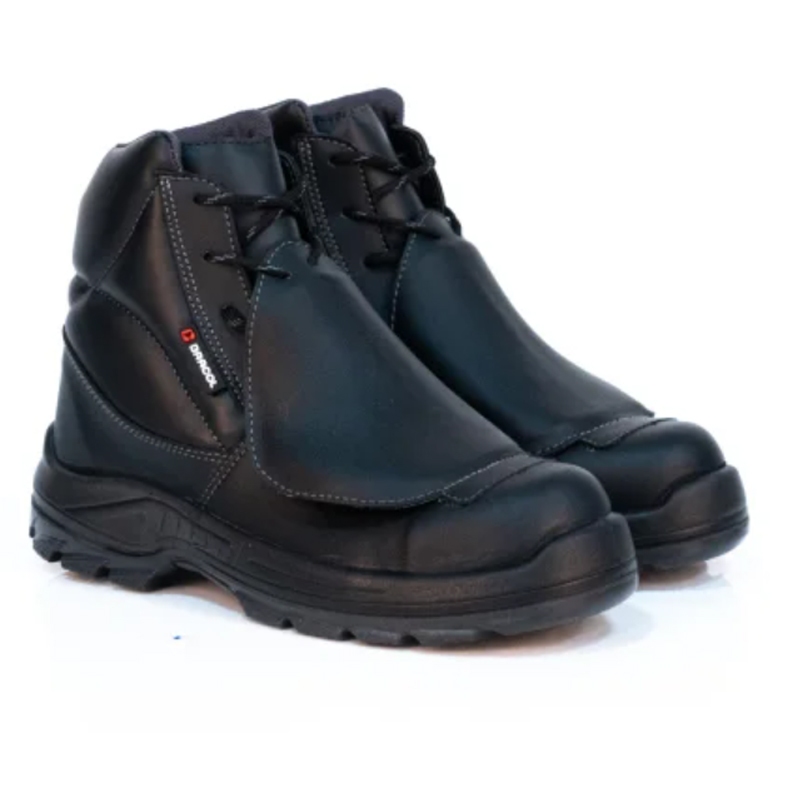 Botina manobreiro Titan Bracol Anti-perfurante, Anti-torsão, Bico de composite e proteção de metatarso CA48582