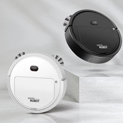 Robô Varredora/Aspirador De Pó Automática 3 Em 1 Limpeza Doméstica Robótico Inteligente E Silencioso -E4