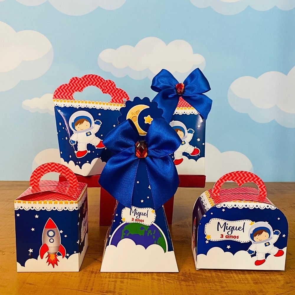 Kit Festa ASTRONAUTA Personalizados | Lembrancinhas | Festa infantil | Aniversário