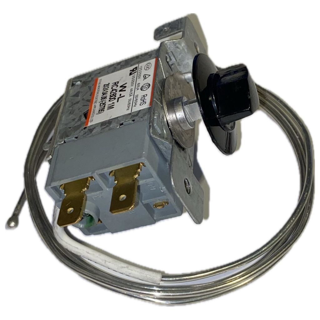 Termostato Regulável Rc42600-2 Bebedouro Com Placa E Botão Preto