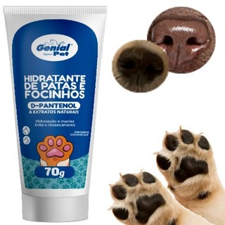 Hidratante de Focinho/Patinhas 100% Natural Creme Genial Pet