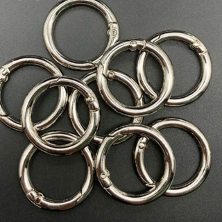 Mosquetão Argolas Articuladas 40 peças Para Bolsas de Crochê e Artesanato em Geral em Oferta na Shopee