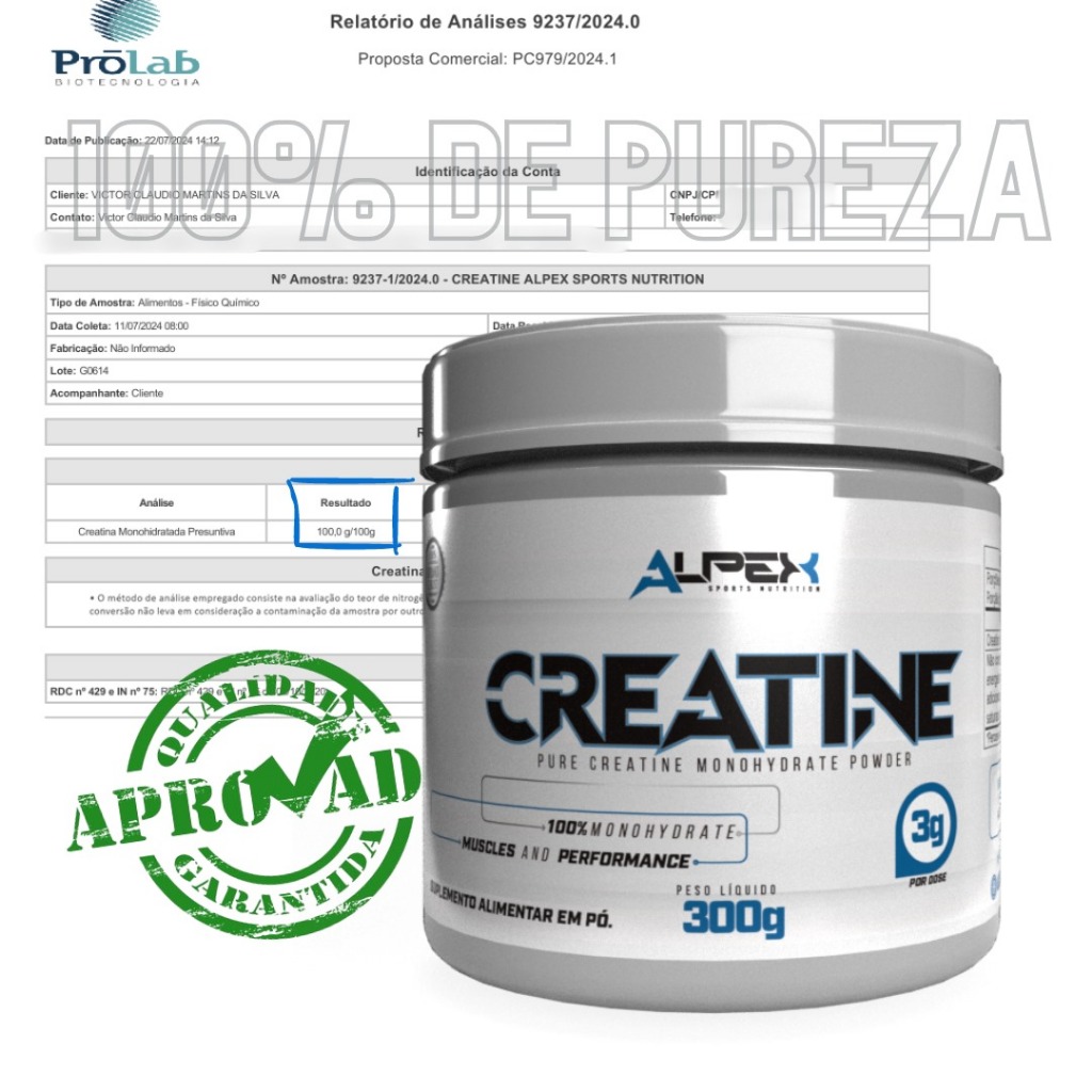 Creatina Monohidratada 300g - Alpex Nutrition · foto 2