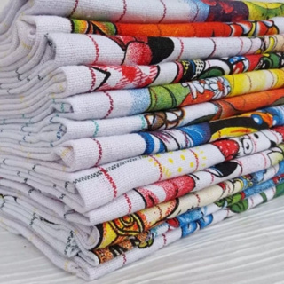 Kit 10 Panos de Prato Copa Bom Estampados 100% Algodão 41x65 cm Sortidos em Oferta na Shopee