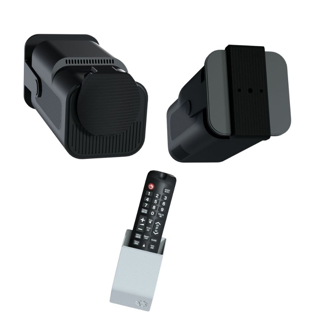 Kit Suporte de Parede/Teto, Protetor de Lente e Suporte Controle p/ Projetor Salange MagCubic HY320