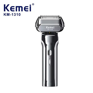 KEMEI km1310 Barbeador Elétrico Recarregável Cortador Barbeador Elétrico Navalha Elétrica USB Homens em Oferta na Shopee