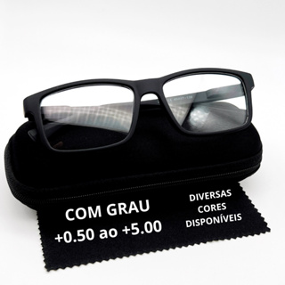 Óculos De Leitura Com Grau Perto Emborrachado Com Lentes Prontas Para Uso Presbiopia Descanso Unissex Masculino Feminino em Oferta na Shopee