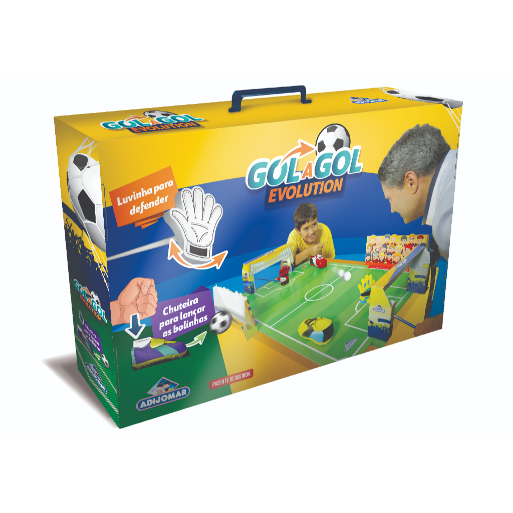 Jogo Gol a Gol Evolution Futebol Pebolim Original Promoção Adijomar