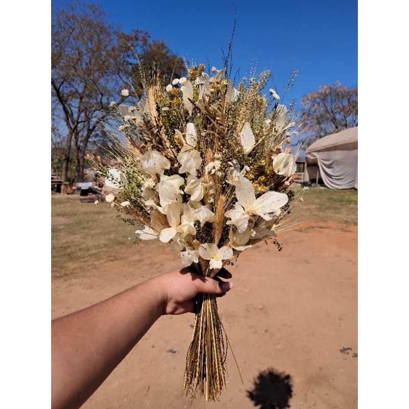 Buquê G para decoração flores secas e desidratadas