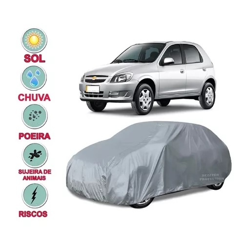 Capa para Cobrir Carro - Modelo Celta - 100% Impermeável - Proteção Total Bezzter Protection - Sem forro