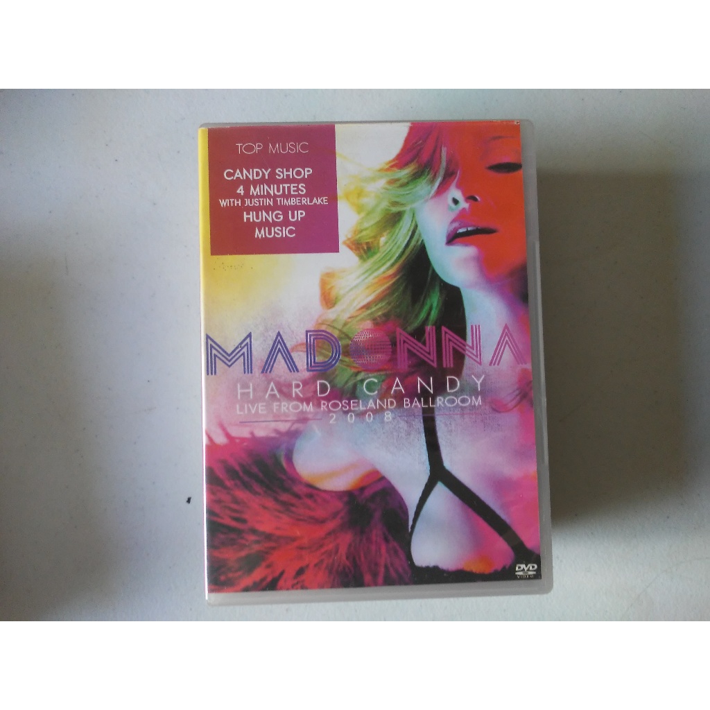 DVD MADONNA HARD CANDY LIVE FROM ROSELAND BALLROOM 2008