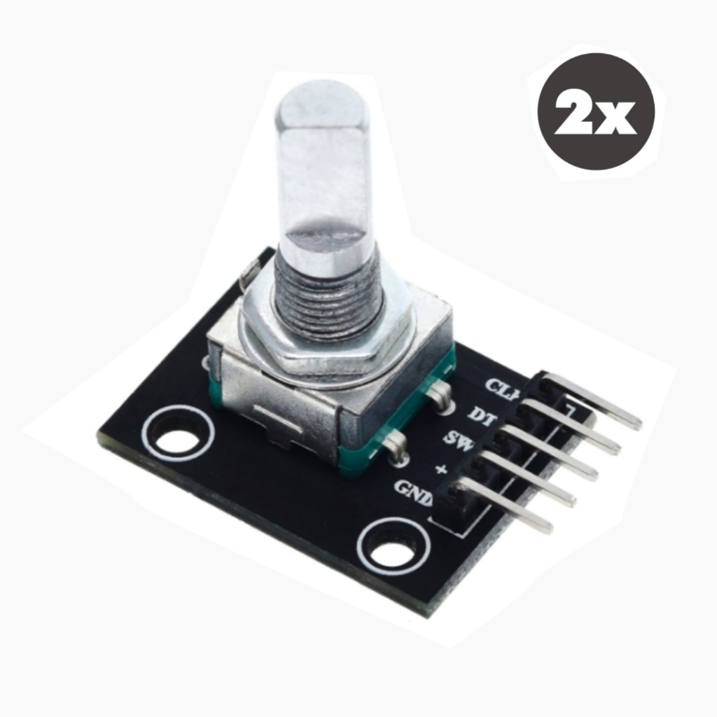 2 X Encoder Decoder KY-040 Rotacional