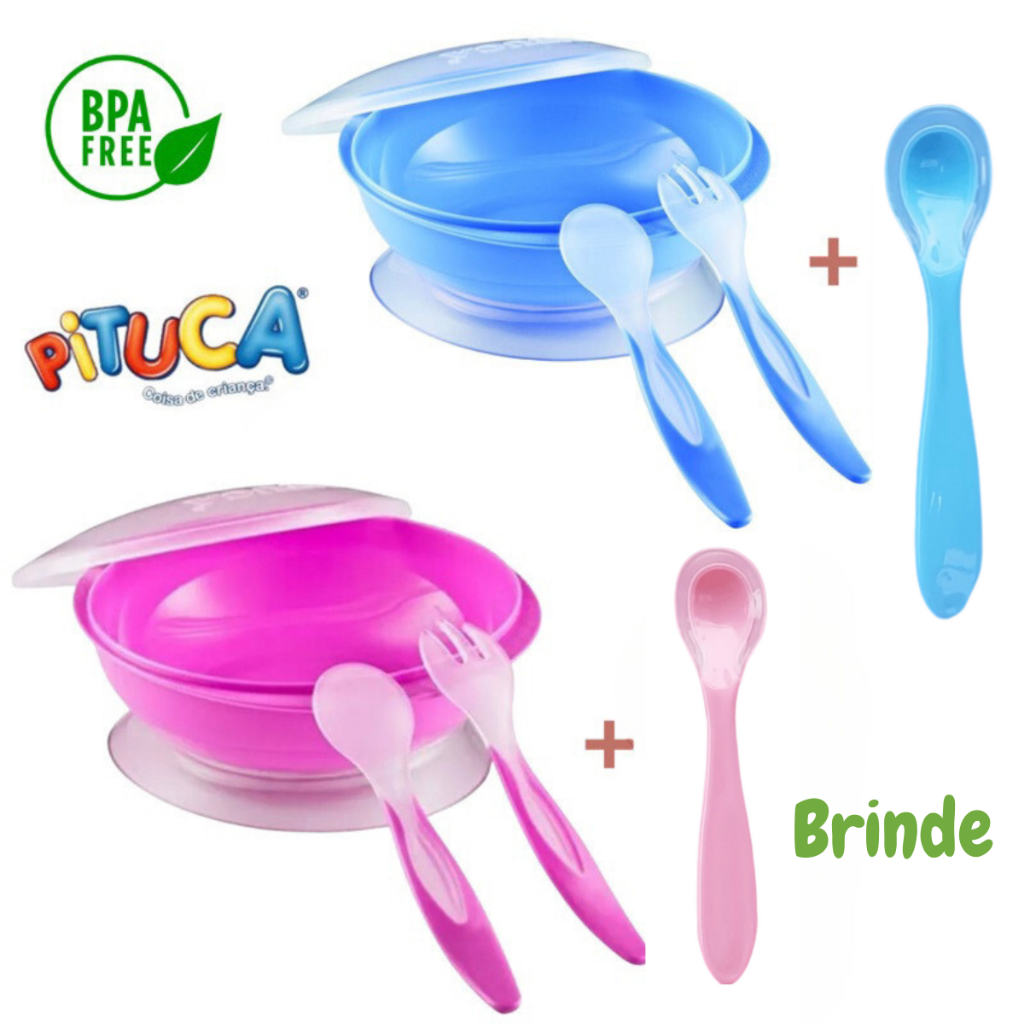 Kit Alimentação Para Bebê 6 Peças Completo