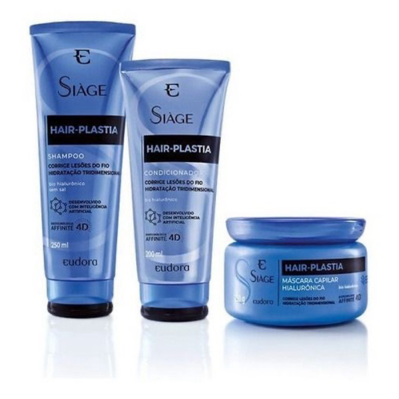 Linha de Tratamento Eudora Siàge Hair-Plastia