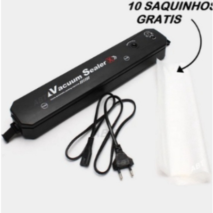 Seladora a vacuo de Alimentos Doméstica Bivolt em Oferta na Shopee