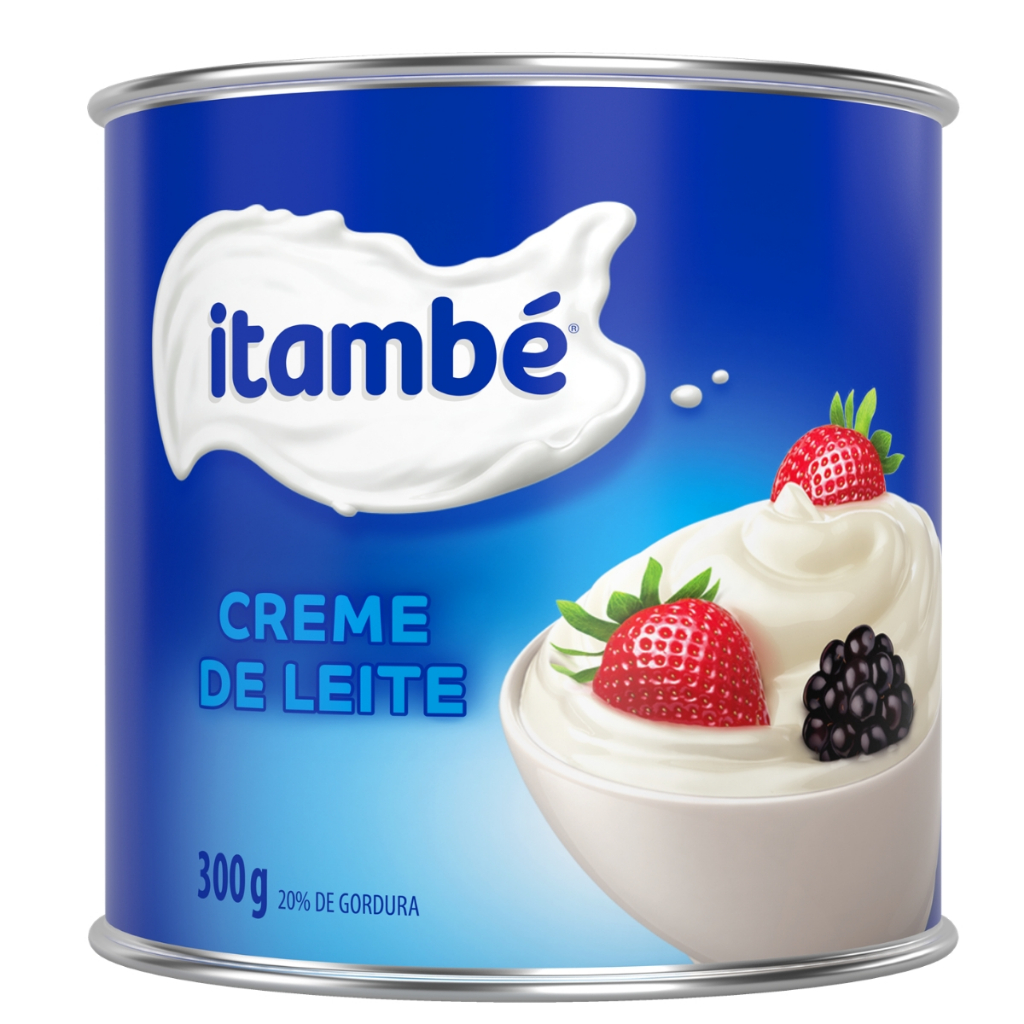 Creme De Leite Esterilizado Lata 300g Itambé em Oferta na Shopee