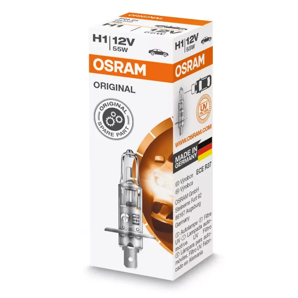 Lâmpada Osram Standard Line H1 12v 55w 3200k em Oferta na Shopee