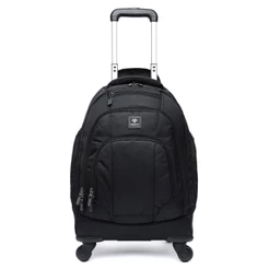 Mochila de Rodinhas Executiva Primicia Notebook Rodinha 360º Resistente Espaçosa Faculdade Trabalho