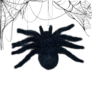 Kit 2 Aranha Falsa Grande Brinquedo Peluda Realistas Halloween Decoração Enfeite em Oferta na Shopee