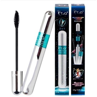 KIT Máscara para cílios a prova d'água T&G Tango RÍMEL 4D + Sombra Para Sobrancelhas Ruby Rose HB9354