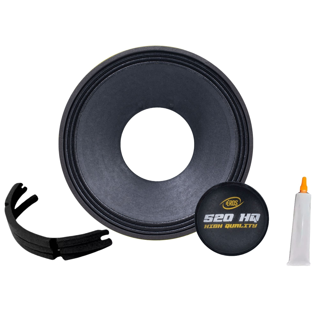 Kit Reparo Eros E520 HQ 10 Polegadas 520W RMS 8 Ohms Original em Oferta na Shopee